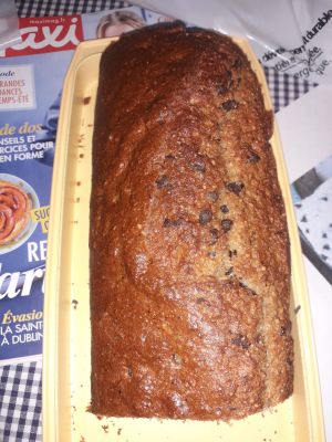 Recette Cake à la noisette chocolat et rhum