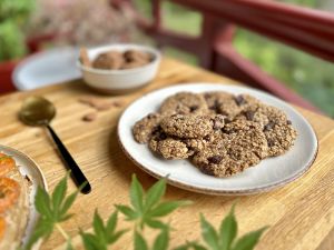 Recette Cookies express avoine raisins secs