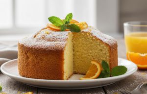Recette Gâteau léger à l’orange sans gluten : recette facile et moelleuse