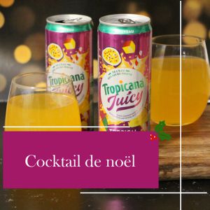 Recette Cocktail de Noël Festif pour Deux