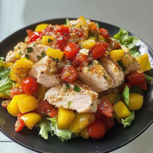Recette Salade Poulet Été : Recette Facile et Rafraîchissante