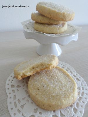 Recette SaBLéS DiaMaNTs à La VaNiLLe