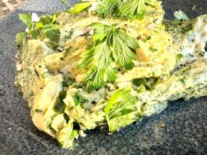 Recette Omelette à la Grecque (Ig Bas)!