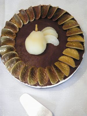 Recette Entremet vanille-chocolat & poire