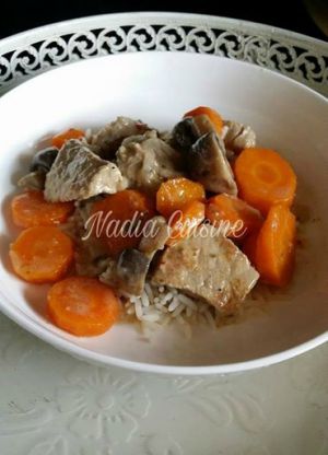 Recette Blanquette de veau à ma façon au cookeo