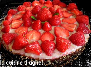 Recette Gâteau aux fraises