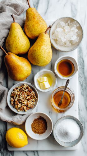 Recette Cinnamon Maple Baked Pears – 5-Star Cozy Fall Treat Recipe