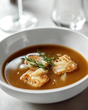 Recette Soupe Oignon Fondante : Recette Facile et Authentique