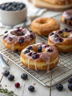 Recette Baked Blueberry Donuts – Easy Homemade Recipe