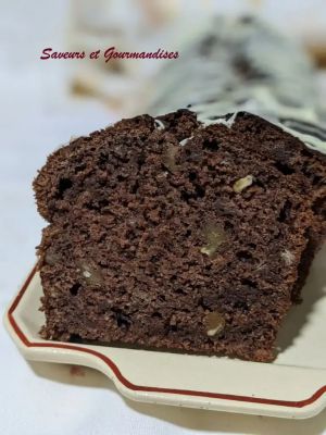Recette Banana bread au chocolat et aux noix