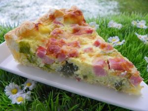 Recette Quiche aux poireaux (thermomix)