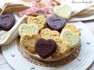 Recette Cookies en forme de coeur