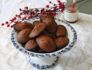 Recette Madeleines au sarrasin et à la crème de marron