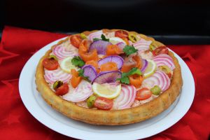 Recette Tarte fraicheur au saumon pour l’apéritif