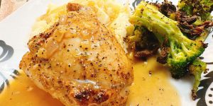 Recette Chicken in Brandy Sauce