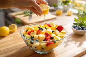 Recette Ce geste simple empêche vos fruits de salade de brunir (vous l’oubliez toujours)