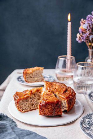 Recette Banana bread façon tatin de Cyril Lignac