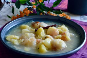 Recette Compote poire, pomme, cardamome, gingembre