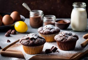 Recette Facile de muffins au chocolat et Nutella : saveurs irrésistibles !