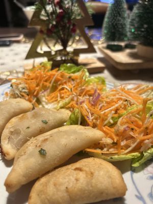 Recette Chaussons au chorizo, courge et oignons caramélisés