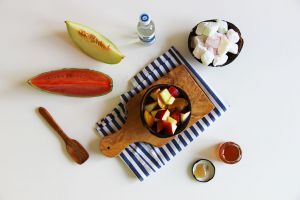 Recette Salade de fruits à la grecque