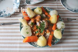 Recette Pot au feu de saucisson à cuire sauce aux cornichons