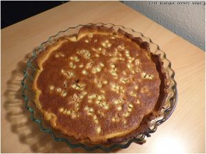 Recette Tarte sablée aux noix