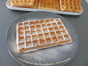 Recette Gaufres de Christophe Michalak