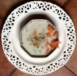 Recette Velouté de fenouil au saumon fumé (keto)