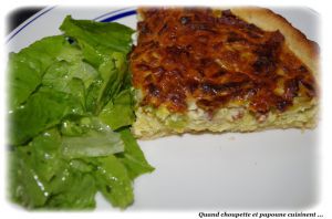 Recette Quiche au munster