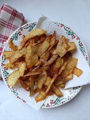 Recette Chips d'épluchures