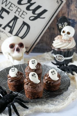 Recette Mini cupcakes chocolat/pâte à tartiner