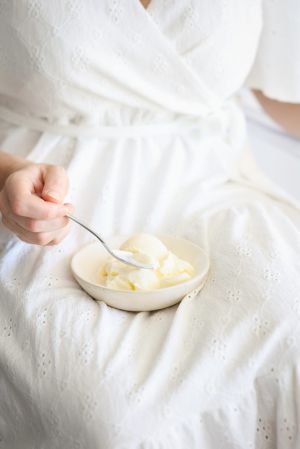 Recette Glace à la fleur d’oranger (sans oeufs)