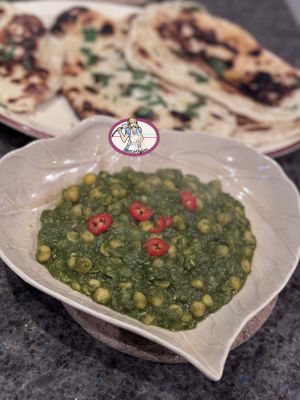 Recette Chana saag: le curry pois chiches et épinard