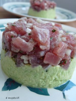 Recette Tartare de thon et crème d’avocat