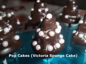 Recette Pop Cakes (Victoria Sponge Cake)