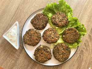 Recette Galettes de lentilles à la coriandre