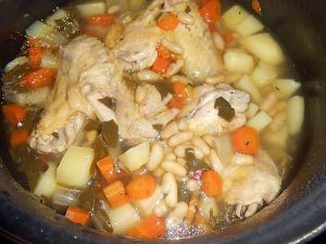 Recette Soupe de legumes au poulet