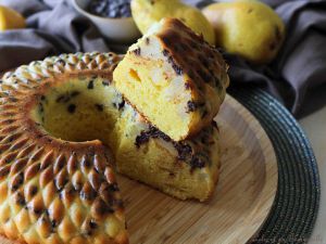 Recette Moelleux mascarpone aux poires & pépites