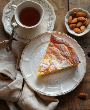 Recette Délicieuse : Gâteau aux Pommes et Amandes Moelleux et Parfumé