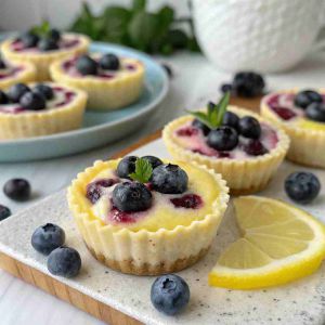 Recette Blueberry Lemon Cottage Cheese Bites – High Protein Snack