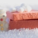 Recette Petit bonhomme de neige en pâte d’amande