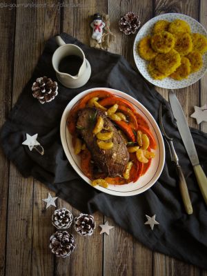 Recette Rôti de canard aux clémentines et poivre de Sichuan