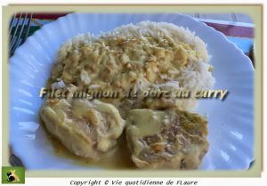 Recette Filet mignon de porc au curry