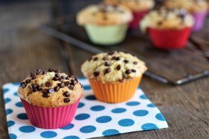 Recette Base : muffins vegan (sucrés), avec option « cœur de pâte à tartiner » (tutoriel vidéo)