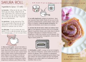 Recette Sakura roll végétal avec option sans gluten