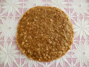 Recette Pancake cru végan sans gluten noisette amande au soja et aux flocons de sarrasin (sans cuisson, sans oeuf ni beurre ni lait)