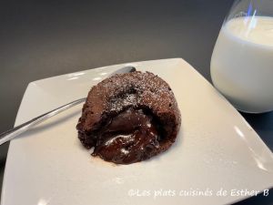 Recette Fondant au chocolat mi-cuits au air fryer