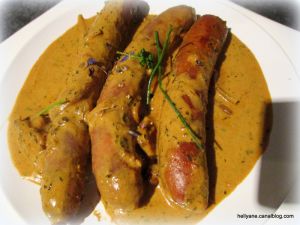 Recette Chipolata à la sauce curry