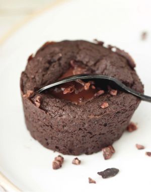 Recette Fondant coulant sans sucre ultra rapide en 5 ingrédients